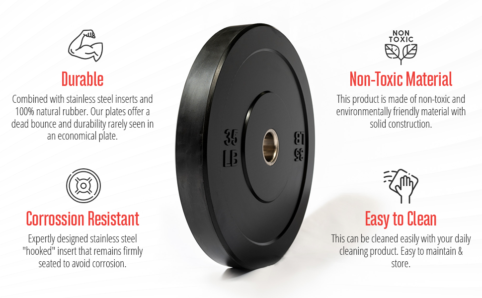 160LB / 250LB OLYMPIC BUMPER WEIGHT PLATES + 7FT OLYMPIC BARBELL SET