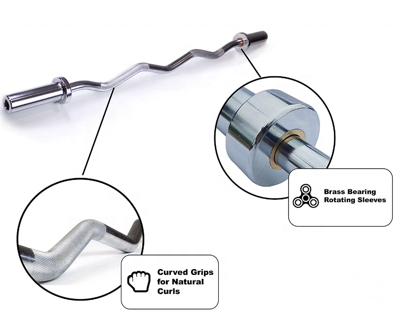 Strongway® Olympic EZ Curl Bar